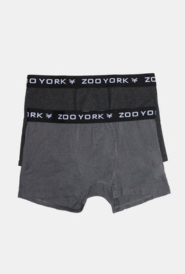 Zoo York Mens 2-Pack Space Dye Boxer Briefs