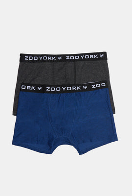 Zoo York Mens 2-Pack Space Dye Boxer Briefs