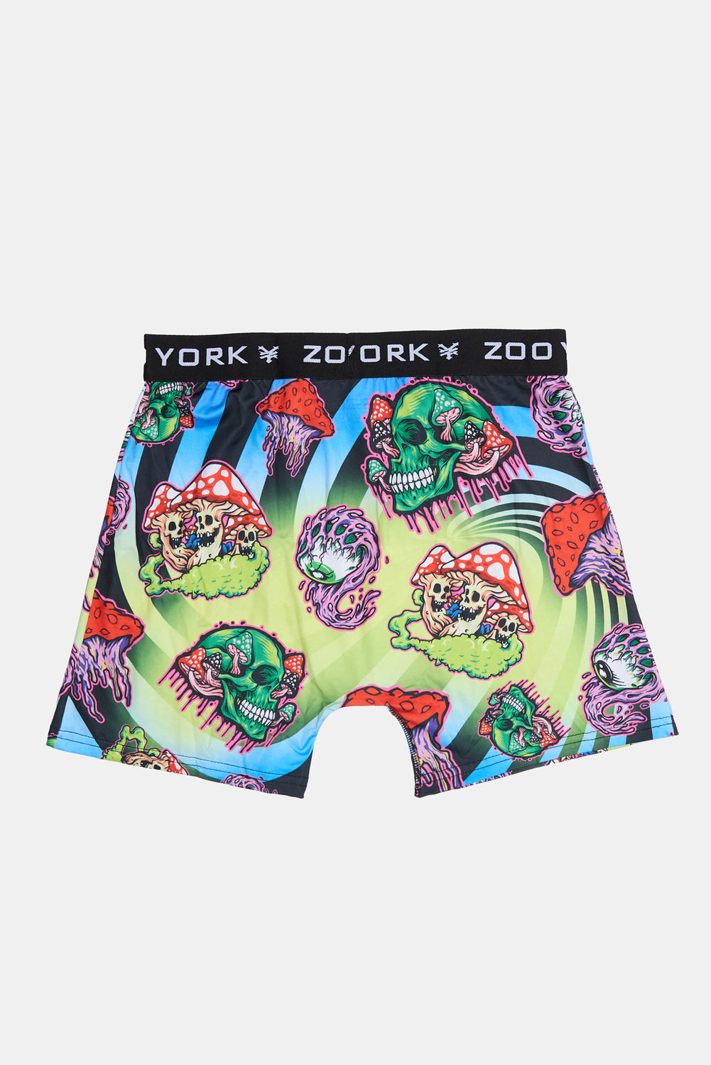 Boxer imprimé champignons & crânes Zoo York homme Boxer imprimé champignons & crânes Zoo York homme