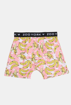 Zoo York Mens Banana Print Boxer Brief