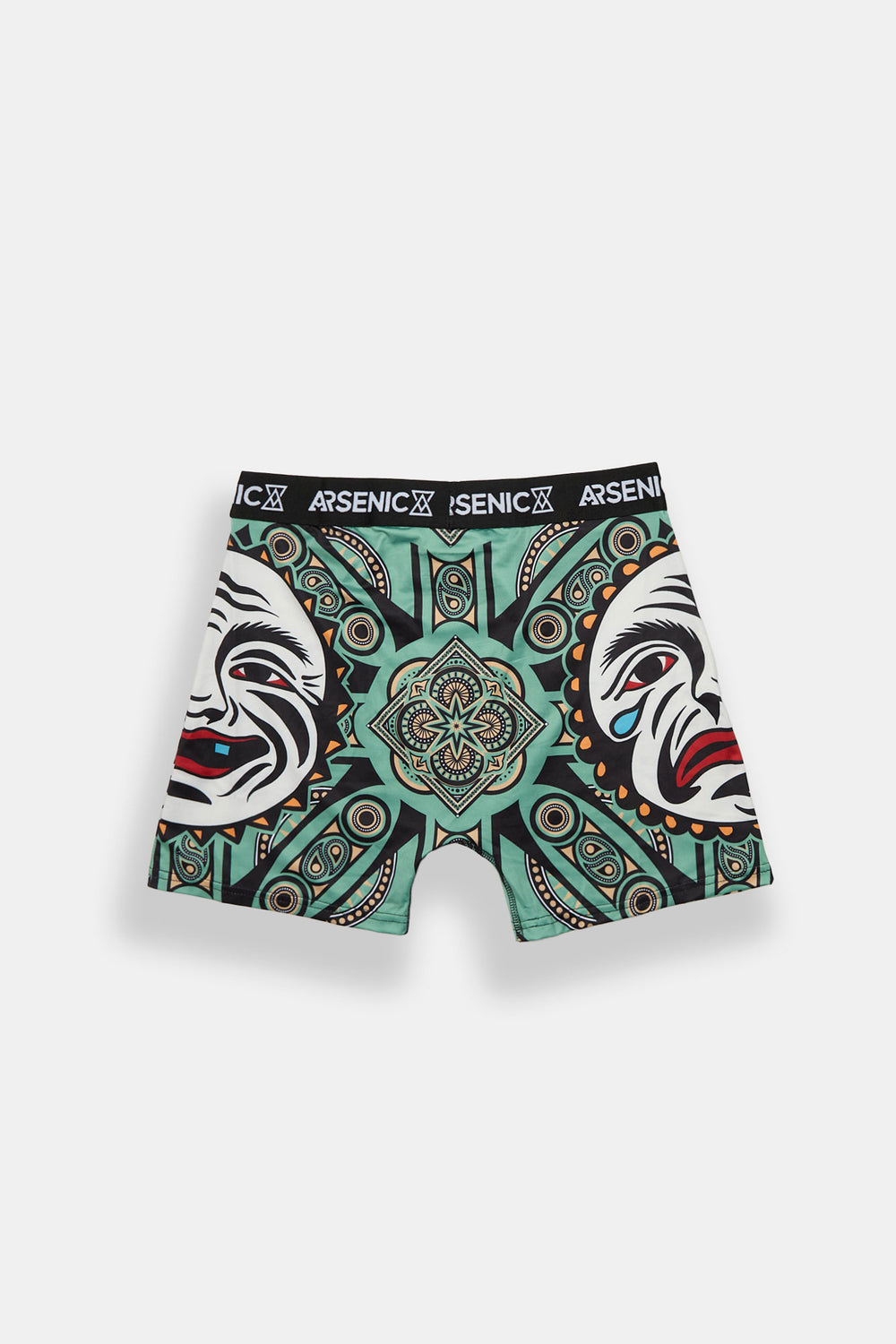 Arsenic Kaleidoscope Mask Printed Boxer Brief Arsenic Kaleidoscope Mask Printed Boxer Brief