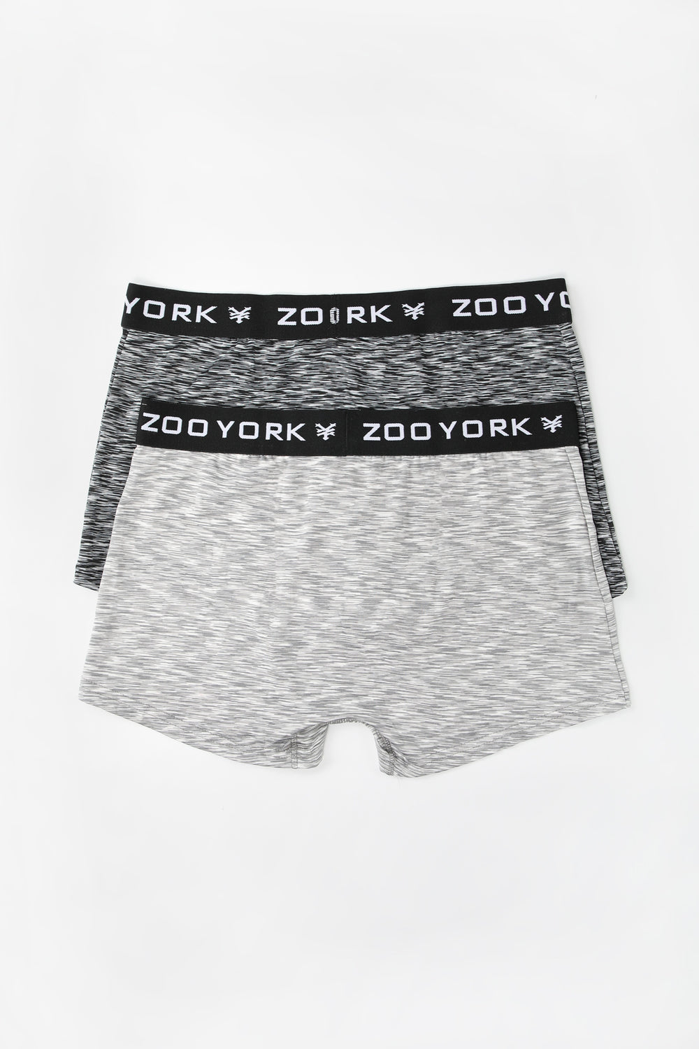 2 Paires de Boxers Space Dye Zoo York Homme Noir