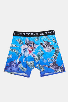 Zoo York Mens Kittens and Dollars Boxer Brief