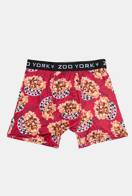 Zoo York Mens Poutine Print Boxer Brief