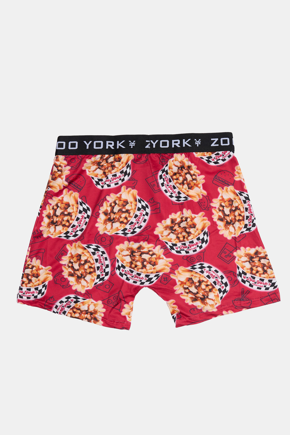 Boxer imprimé poutine Zoo York homme Boxer imprimé poutine Zoo York homme