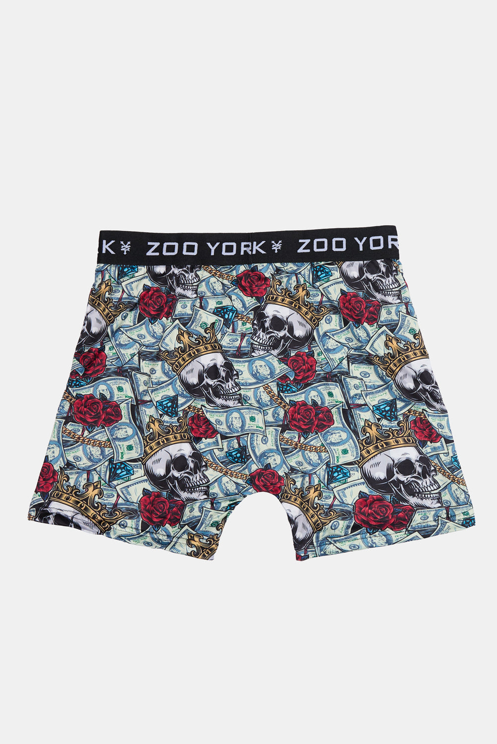 Boxer imprimé crânes et dollars Zoo York homme Boxer imprimé crânes et dollars Zoo York homme