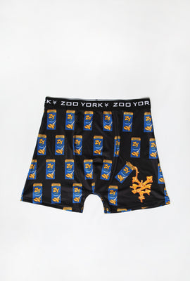 Boxer Imprimé Macaronis au Fromage Zoo York Homme