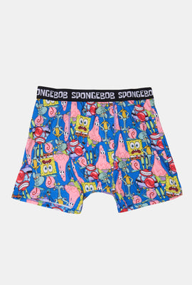 Mens SpongeBob Character Boxer Brief