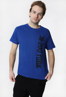 T-Shirt Imprimé Logo Vertical Zoo York Homme