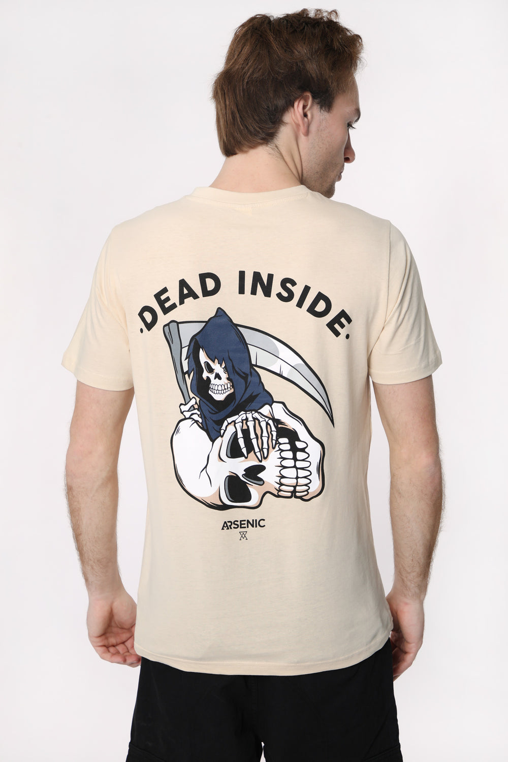 T-Shirt Imprimé Dead Inside Arsenic Homme T-Shirt Imprimé Dead Inside Arsenic Homme