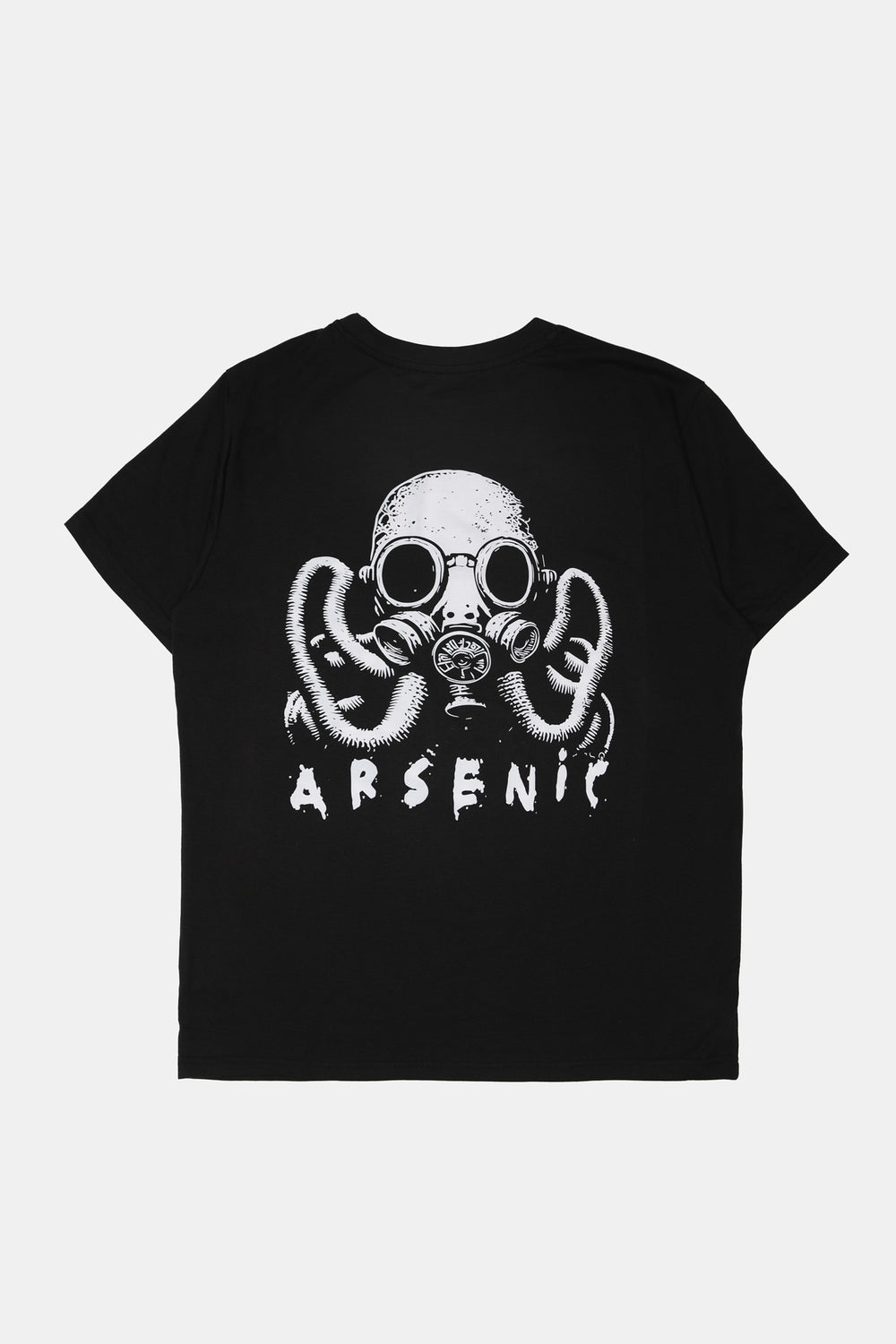 T-shirt imprimé masque à gaz Arsenic homme T-shirt imprimé masque à gaz Arsenic homme