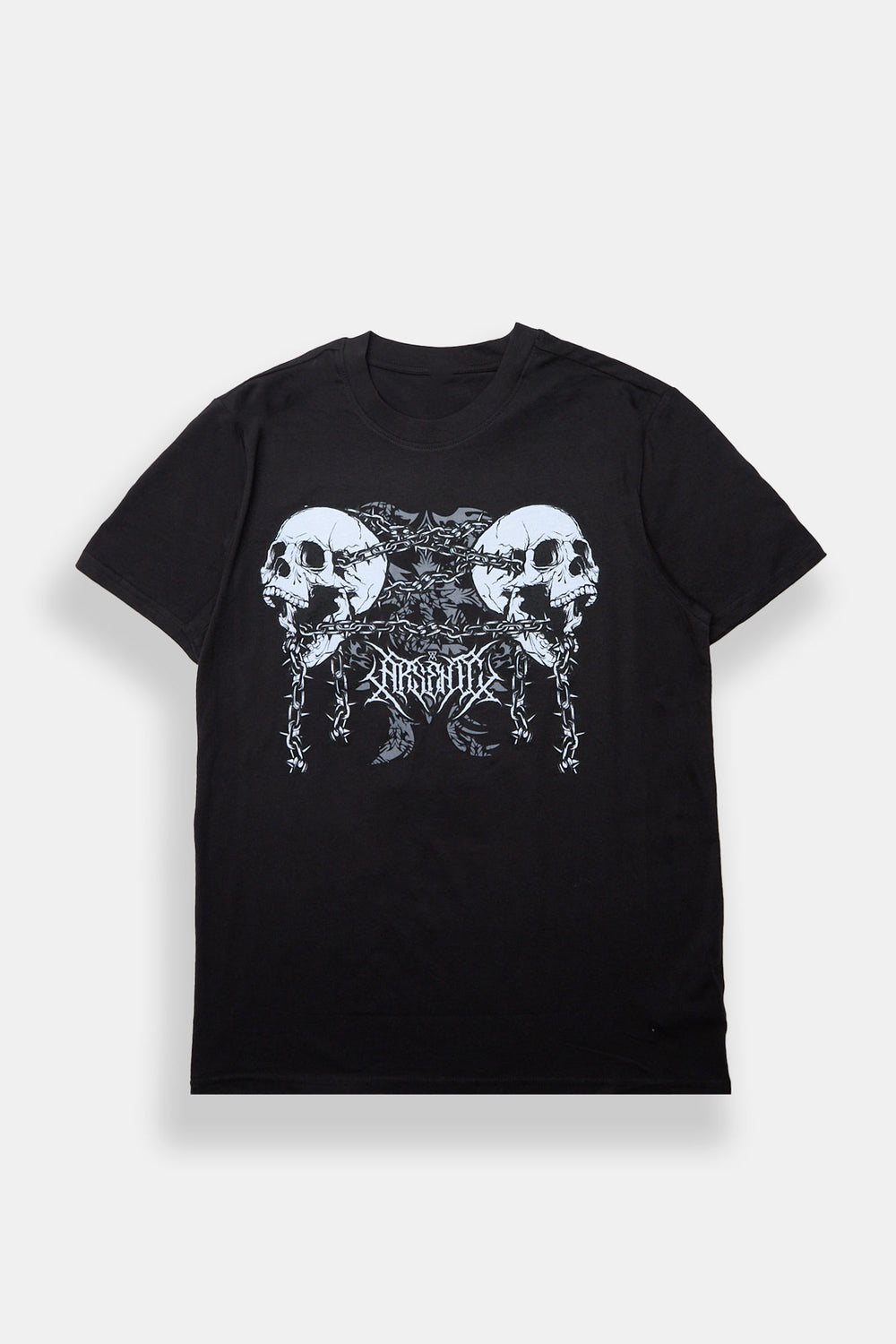 T-shirt imprimé crânes enchaînés Arsenic T-shirt imprimé crânes enchaînés Arsenic - West49