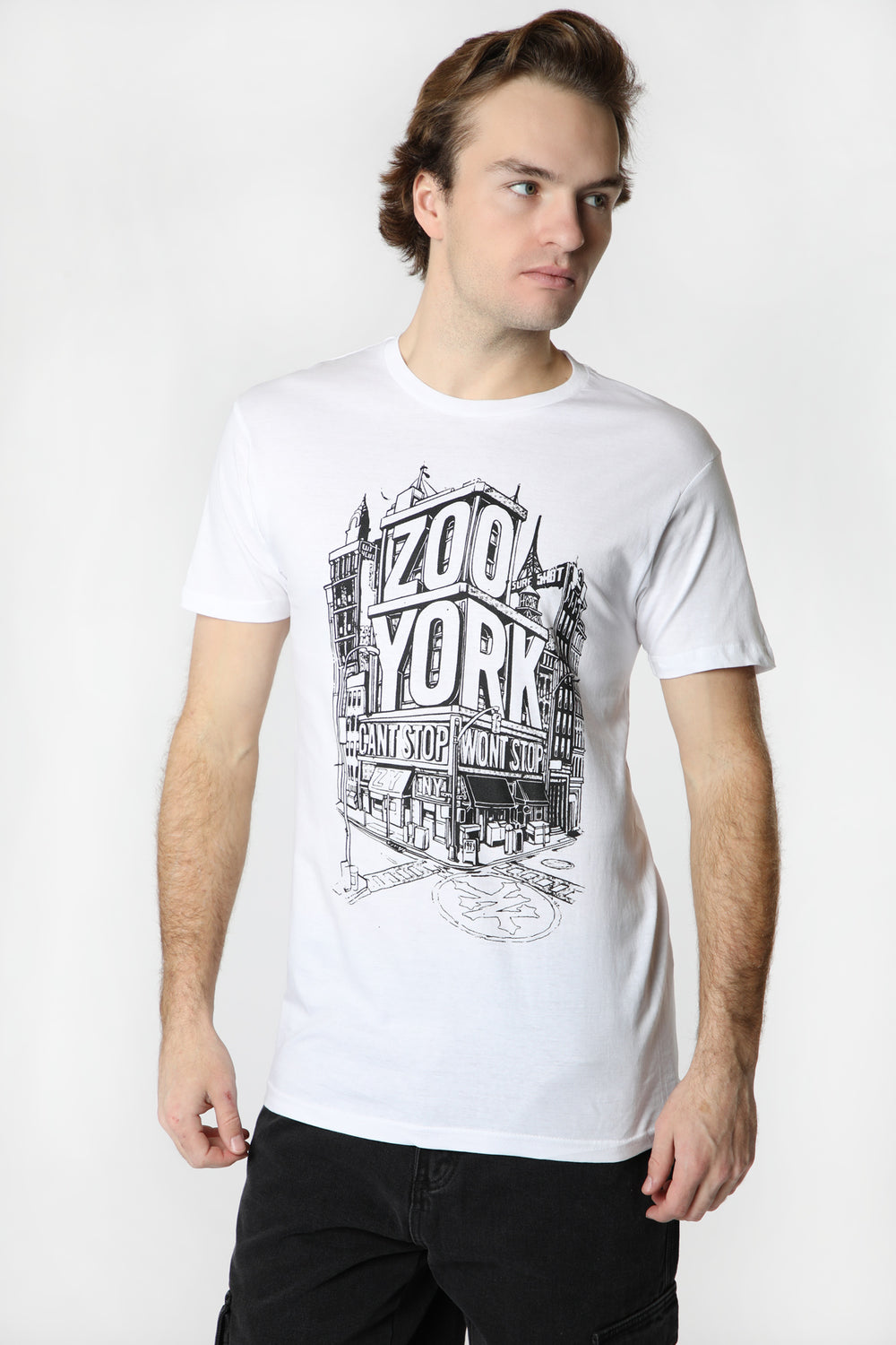 Zoo York Mens Unbreakable T-Shirt Zoo York Mens Unbreakable T-Shirt