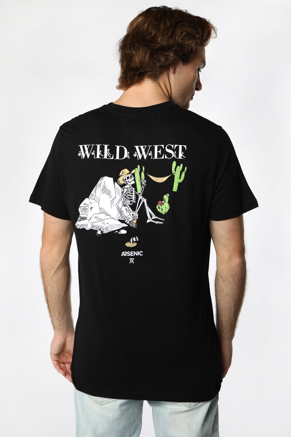 T-Shirt Imprimé Wild West Arsenic Homme T-Shirt Imprimé Wild West Arsenic Homme