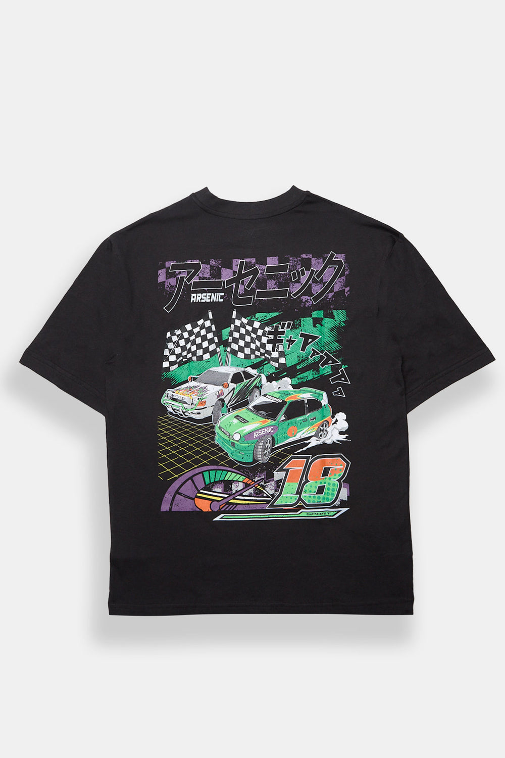 T-shirt surdimensionné imprimé Arsenic Drift Team T-shirt surdimensionné imprimé Arsenic Drift Team