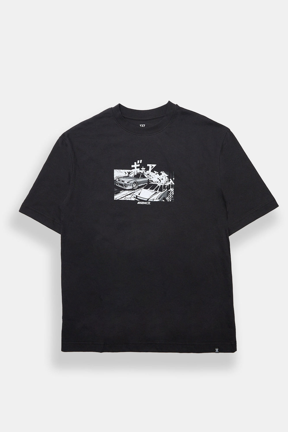 Arsenic Street Racer Graphic Oversized Tee Arsenic Street Racer Graphic Oversized Tee