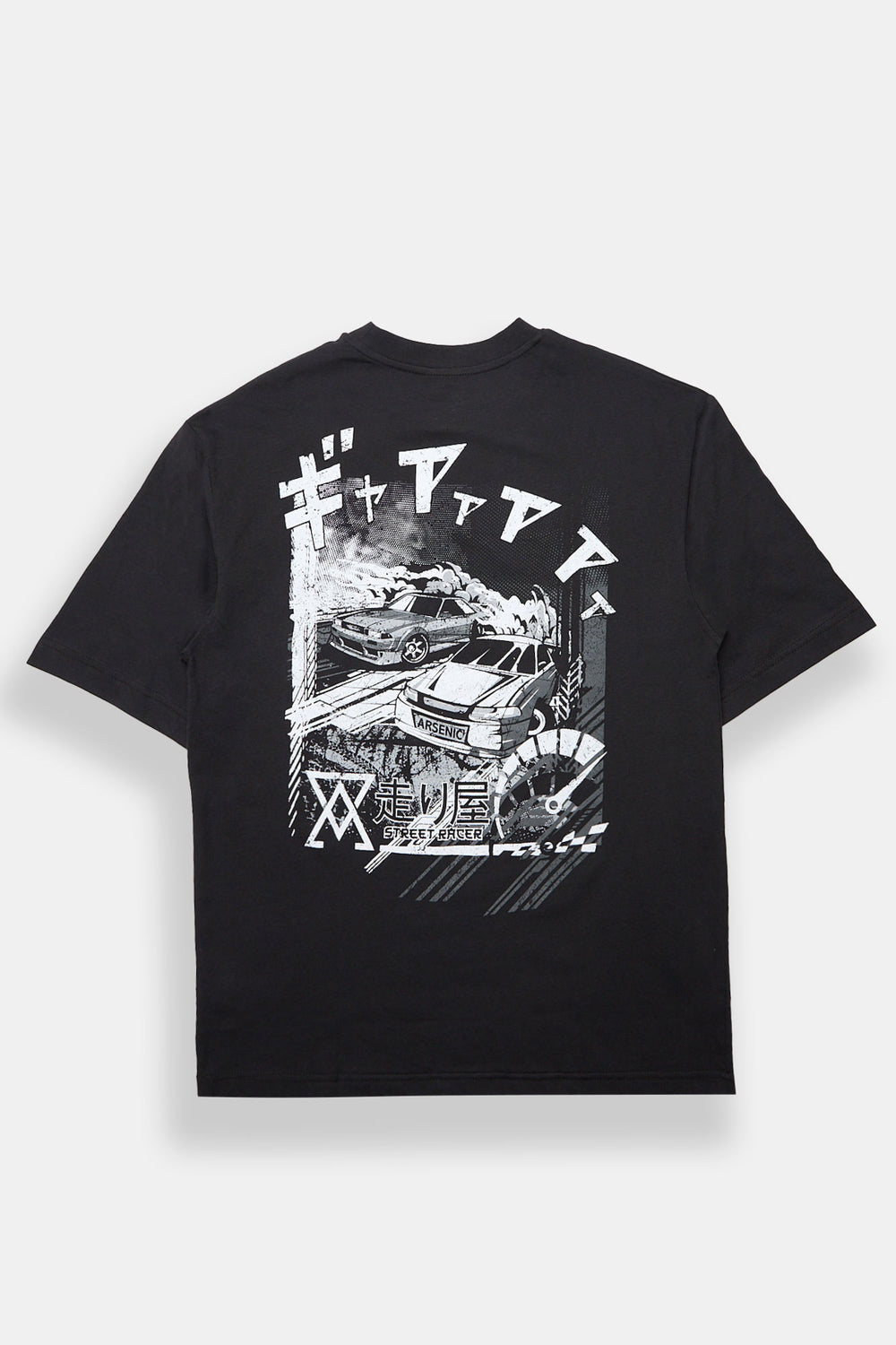 T-shirt surdimensionné imprimé Arsenic Street Racer T-shirt surdimensionné imprimé Arsenic Street Racer - West49