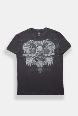 T-shirt imprimé faucheur ailé Arsenic