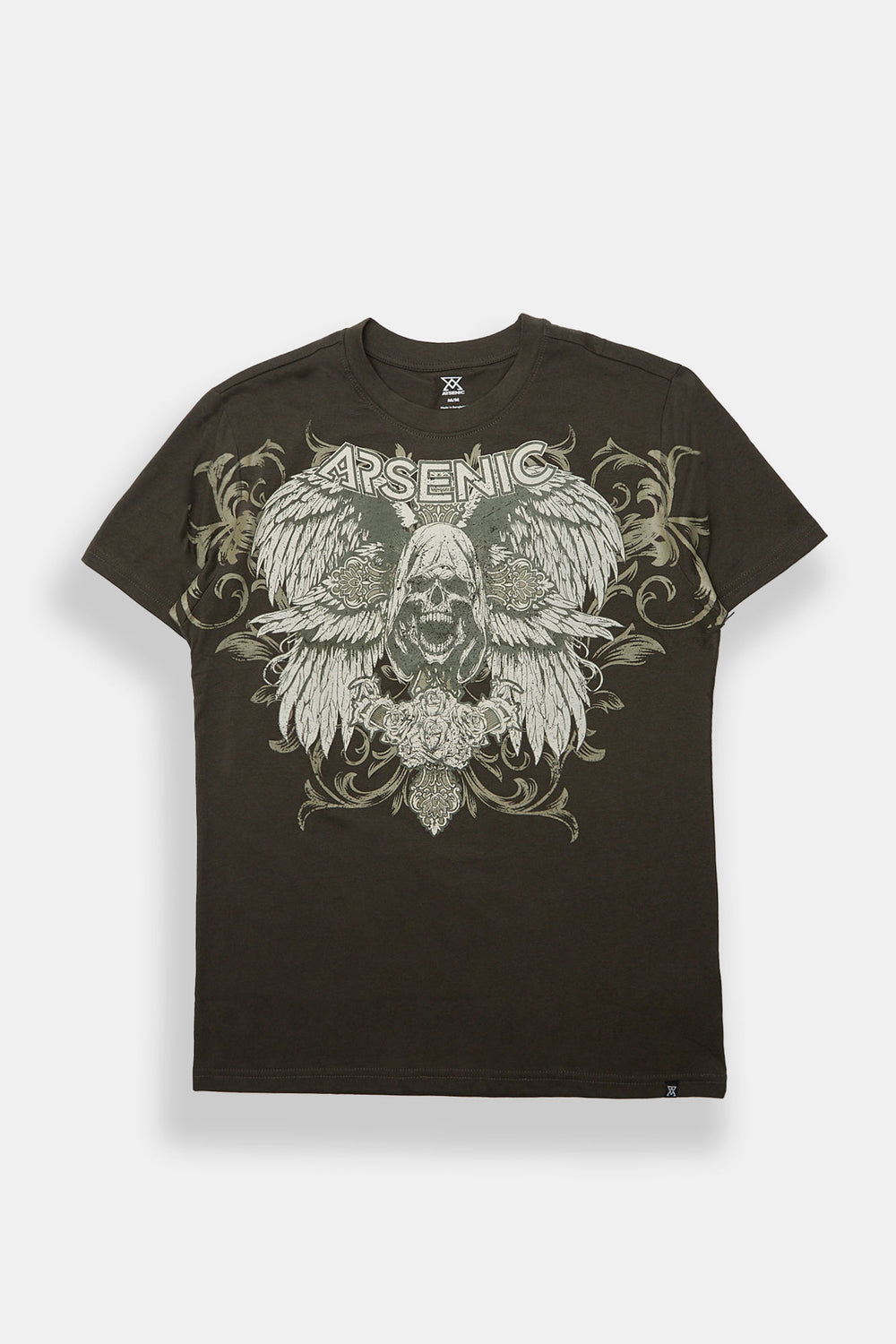 T-shirt imprimé faucheur ailé Arsenic T-shirt imprimé faucheur ailé Arsenic - West49