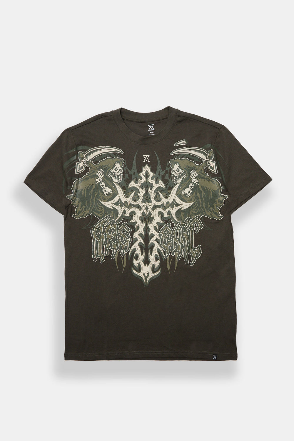 T-shirt imprimé faucheur croix Arsenic T-shirt imprimé faucheur croix Arsenic - West49
