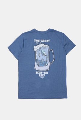 Arsenic Mens Beer-ier Reef T-Shirt