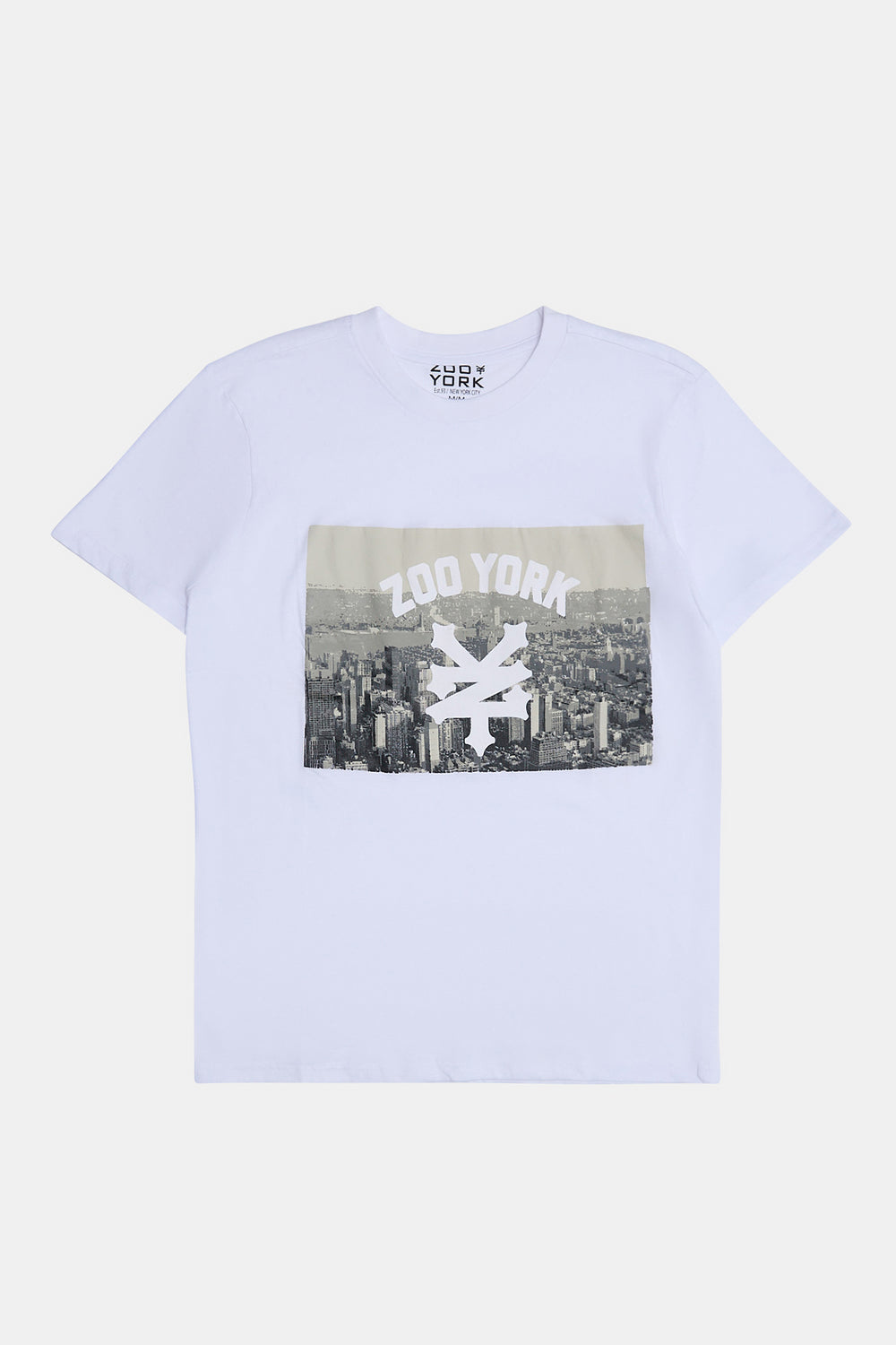 T-shirt imprimé paysage urbain Zoo York homme T-shirt imprimé paysage urbain Zoo York homme