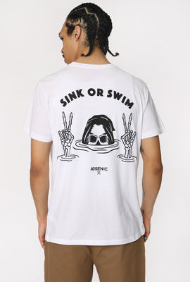 T-Shirt Imprimé Sink Or Swim Arsenic Homme