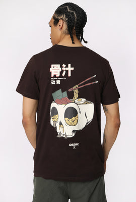 T-Shirt Imprimé Crâne de Ramen Arsenic Homme