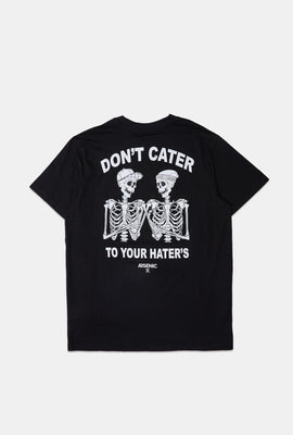 T-shirt imprimé Don't Cater to Your Haters Arsenic homme