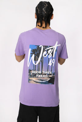 T-Shirt Imprimé Good Times Ahead West49 Homme