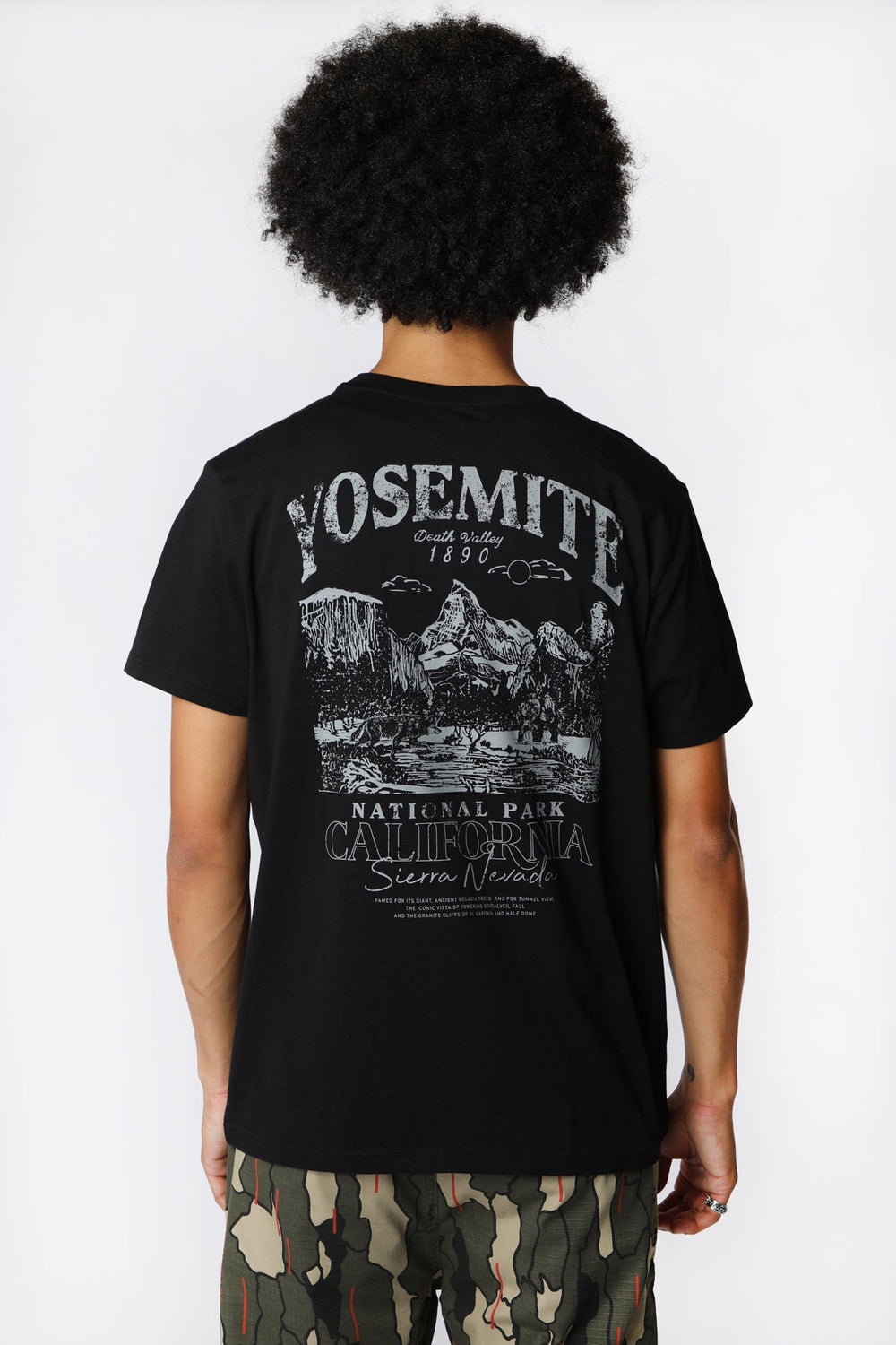 T-Shirt Imprimé Yosemite Death Valley Homme T-Shirt Imprimé Yosemite Death Valley Homme