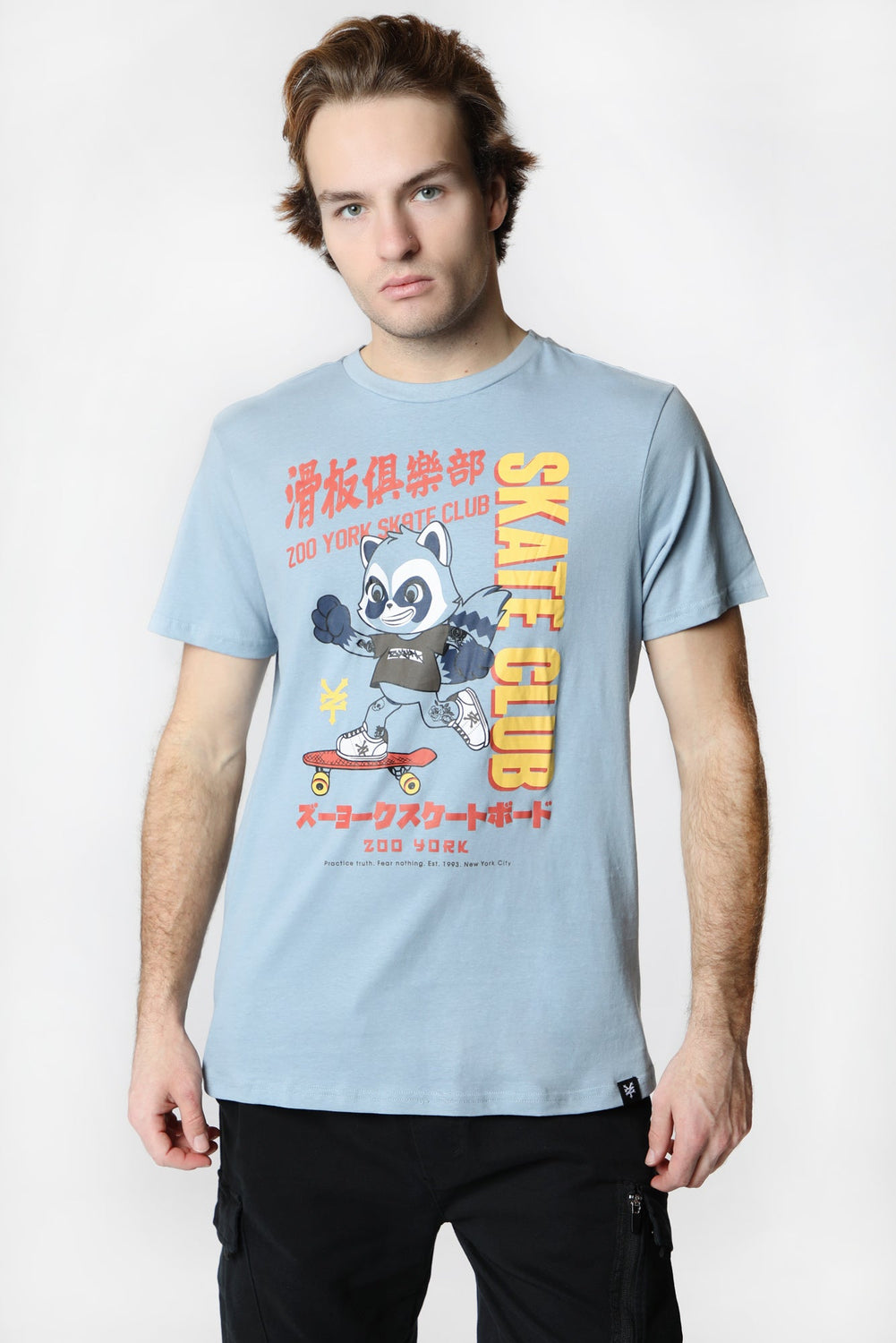 T-Shirt Imprimé Skate Club Zoo York Unisexe T-Shirt Imprimé Skate Club Zoo York Unisexe