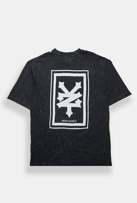 Zoo York Square Logo Washed Oversized Tee