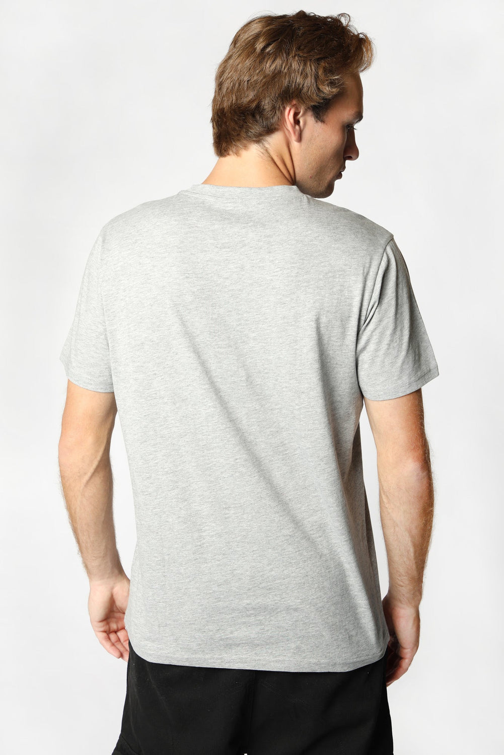 Zoo York Mens NYC Logo T-Shirt Heather Grey