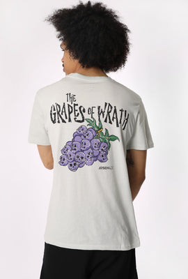 Arsenic Mens Grape Skulls T-Shirt