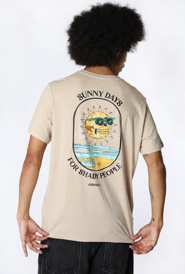T-Shirt Imprimé Sunny Days Arsenic Homme