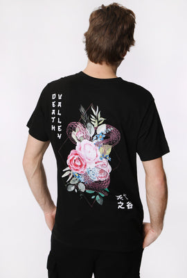 T-Shirt Imprimé Floral Death Valley Homme
