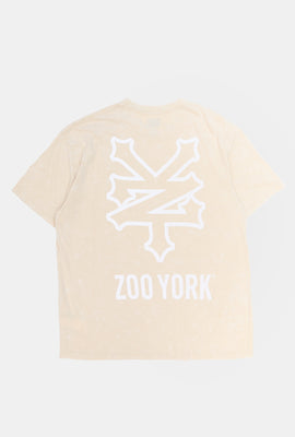 Zoo York Mens Washed Relaxed Fit T-Shirt