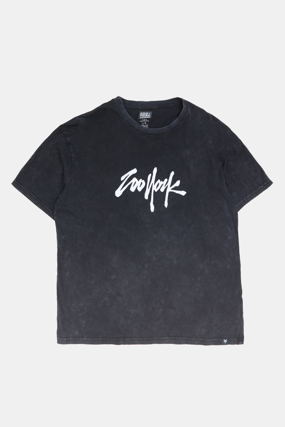 Zoo York Mens Washed Relaxed Logo T-Shirt Zoo York Mens Washed Relaxed Logo T-Shirt