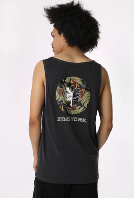 Camisole Imprimée Logo Tropical Zoo York Homme