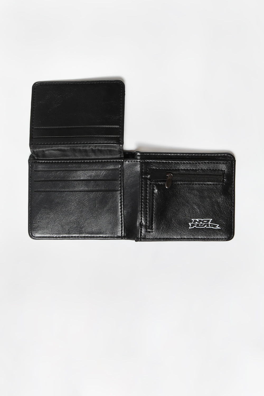 No Fear Faux Leather Logo Wallet No Fear Faux Leather Logo Wallet