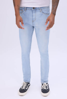 Mens Light Blue Skinny Jeans