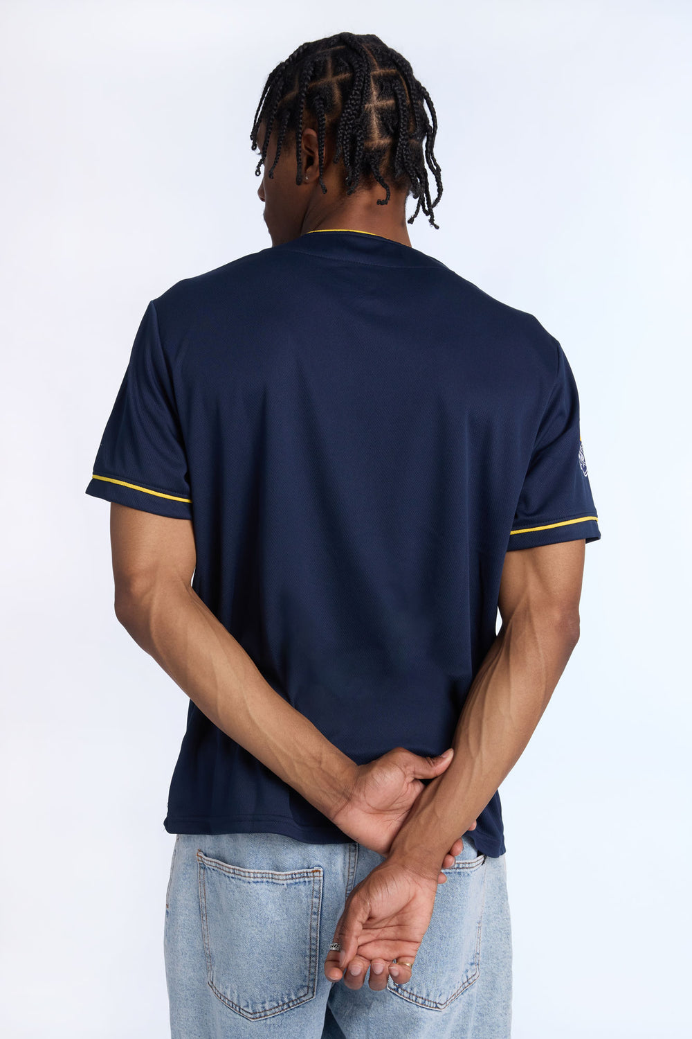 Maillot en maille Michigan Wolverines homme Maillot en maille Michigan Wolverines homme