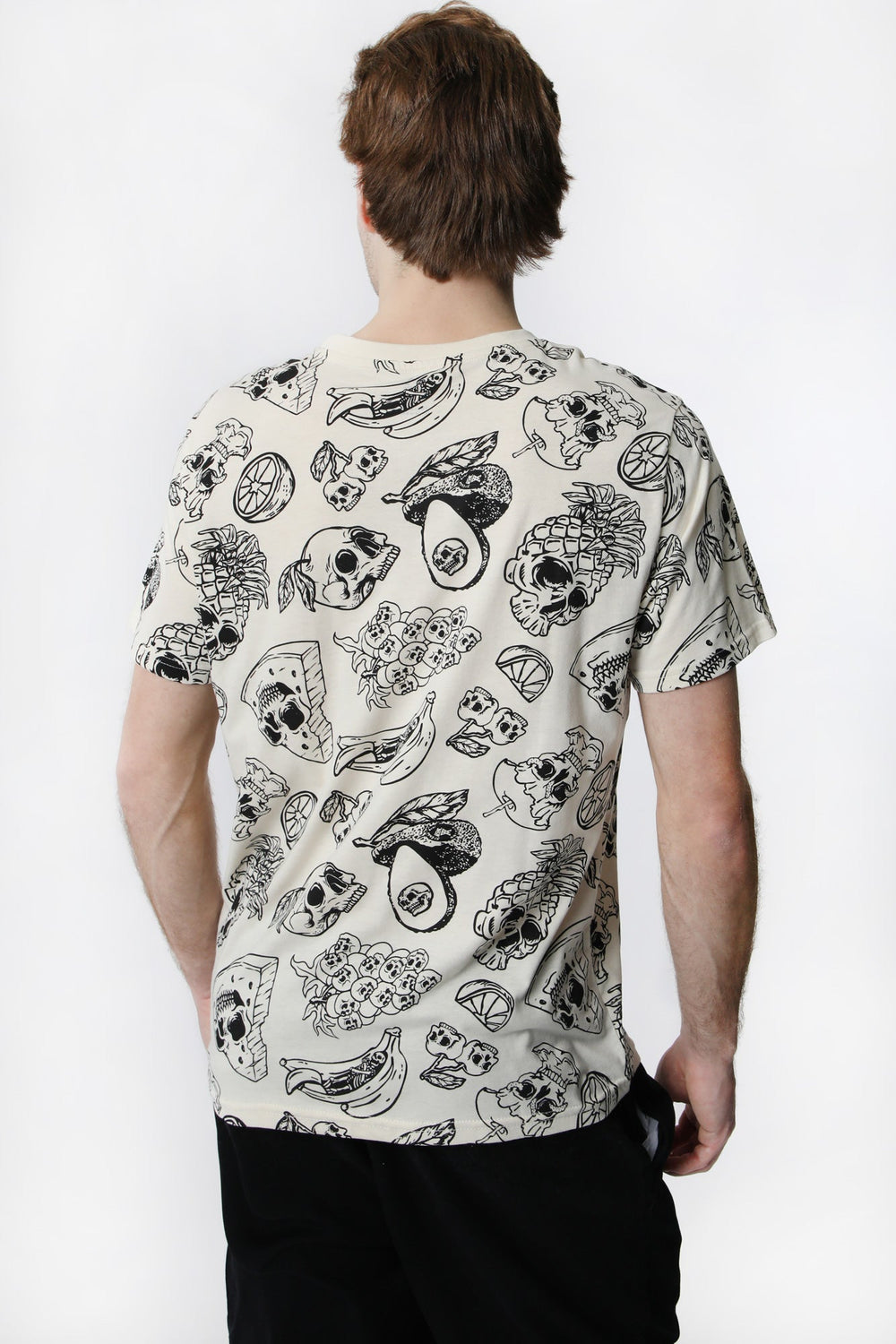 Arsenic Mens Skull Fruit Pocket T-Shirt Arsenic Mens Skull Fruit Pocket T-Shirt