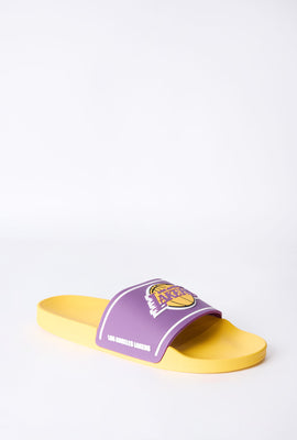 Mens LA Lakers Slides