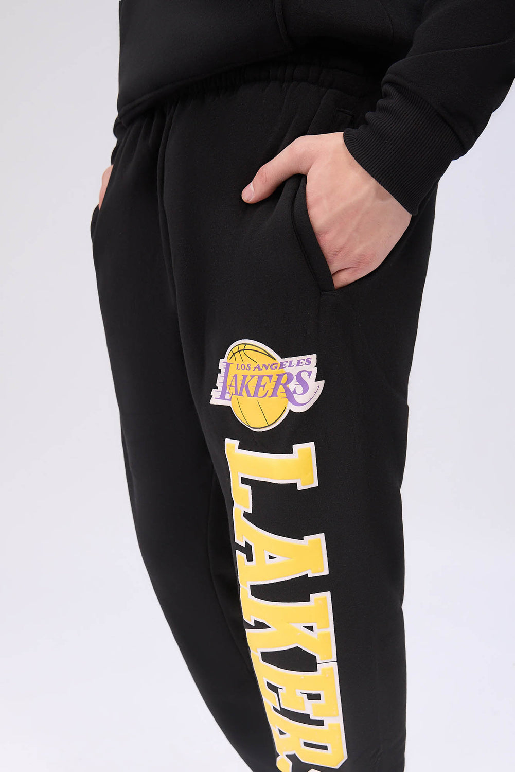 Jogger en molleton logo LA Lakers homme Jogger en molleton logo LA Lakers homme