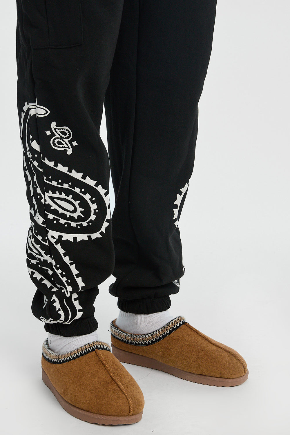 Jogger en molleton cargo imprimé course Crooks & Castles homme Jogger en molleton cargo imprimé course Crooks & Castles homme