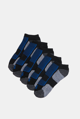 Zoo York Mens 5-Pack Athletic No Show Socks