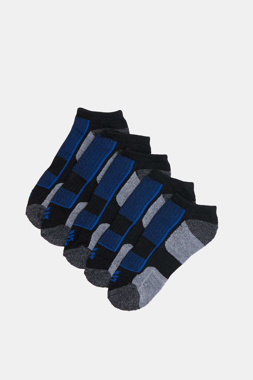 Zoo York Mens 5-Pack Athletic No Show Socks Zoo York Mens 5-Pack Athletic No Show Socks