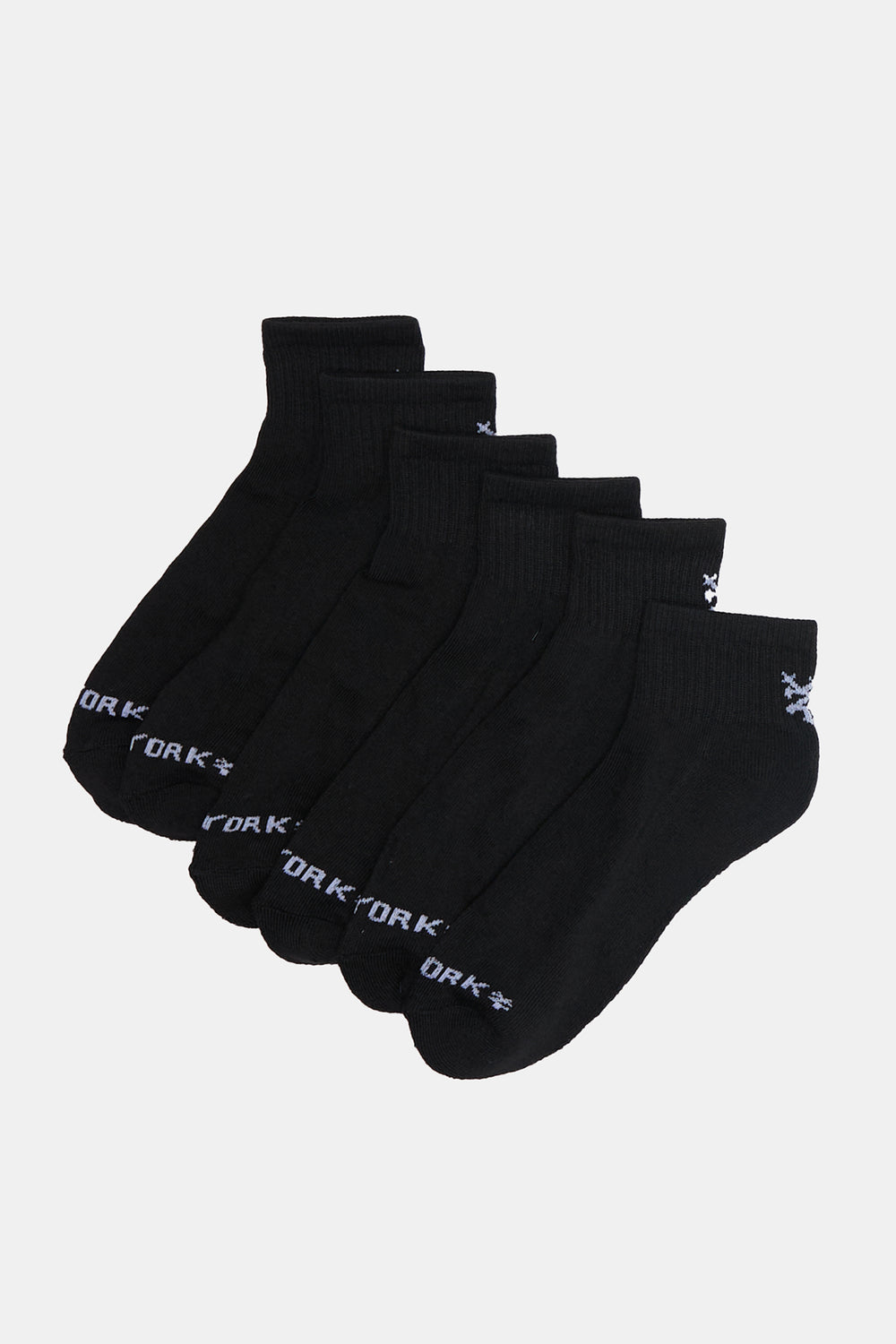 6 paires de socquettes athlétiques Zoo York homme 6 paires de socquettes athlétiques Zoo York homme